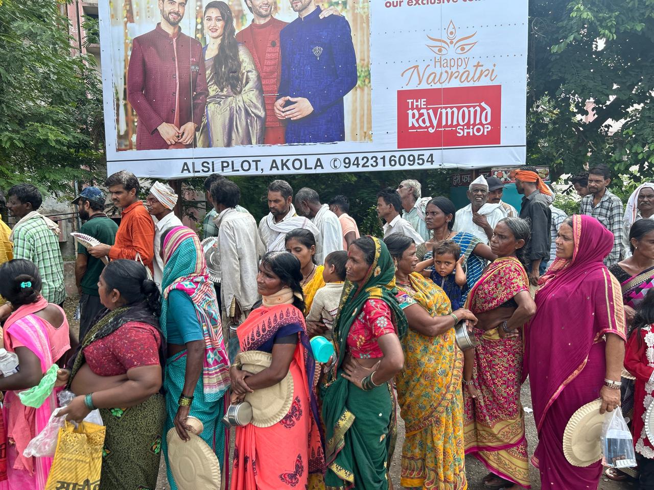 Food Donation Drive - Akola Main Hospital - Sept 2024